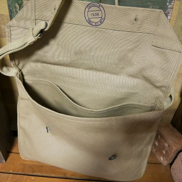 フランスタイプ M38 ブレッドバッグ ミリタリー フランス軍 ミュゼットバッグ アーミー　アメリカン雑貨の画像