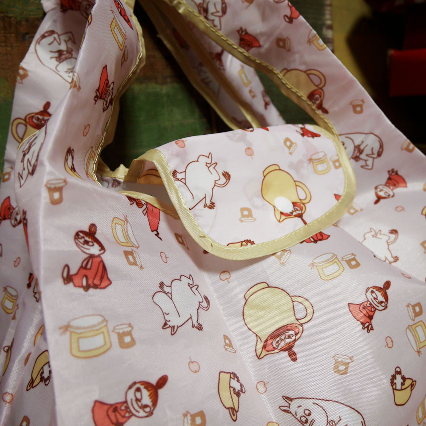 リトルミィ コンビニエコバッグ マチ広エコバッグ ショッピングバッグ ムーミン トートバッグの画像