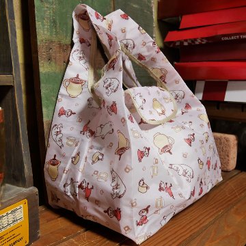 リトルミィ コンビニエコバッグ マチ広エコバッグ ショッピングバッグ ムーミン トートバッグの画像