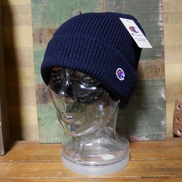 チャンピオン ニット帽 Champion ニットキャップ メンズ レディース アメカジ　アメリカン雑貨の画像