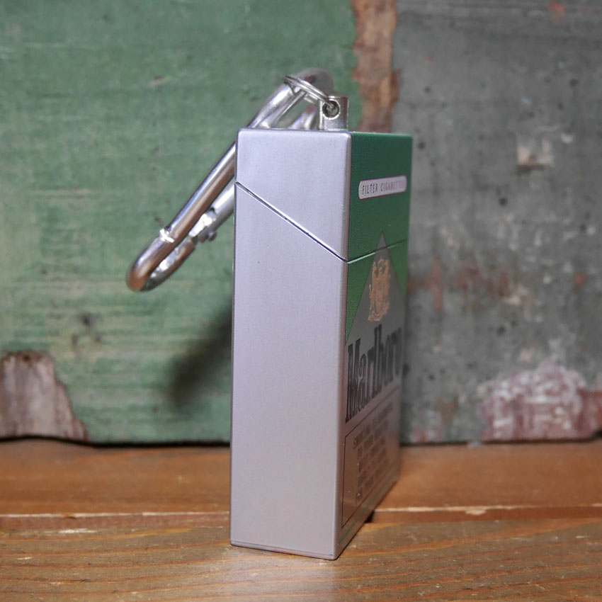 タバコ箱型 携帯灰皿 キーホルダー 灰皿 キャメル マルボロメンソール　灰皿の画像
