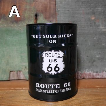 ドラム缶 卓上 灰皿 アメリカン雑貨 スチール アッシュトレイ アメリカン雑貨の画像