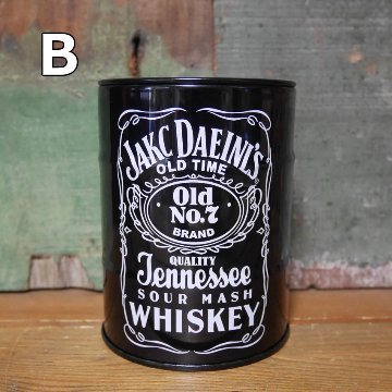 ドラム缶 卓上 灰皿 アメリカン雑貨 スチール アッシュトレイ アメリカン雑貨の画像