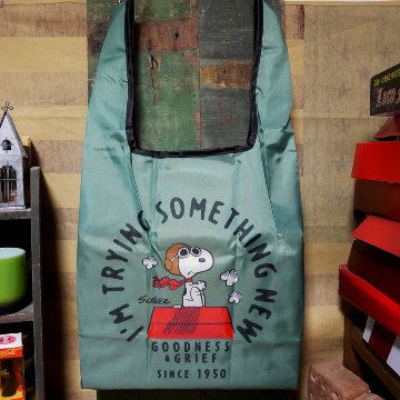 スヌーピー コンパクト エコバッグ SNOOPY ショッピングバッグ アメリカン雑貨の画像