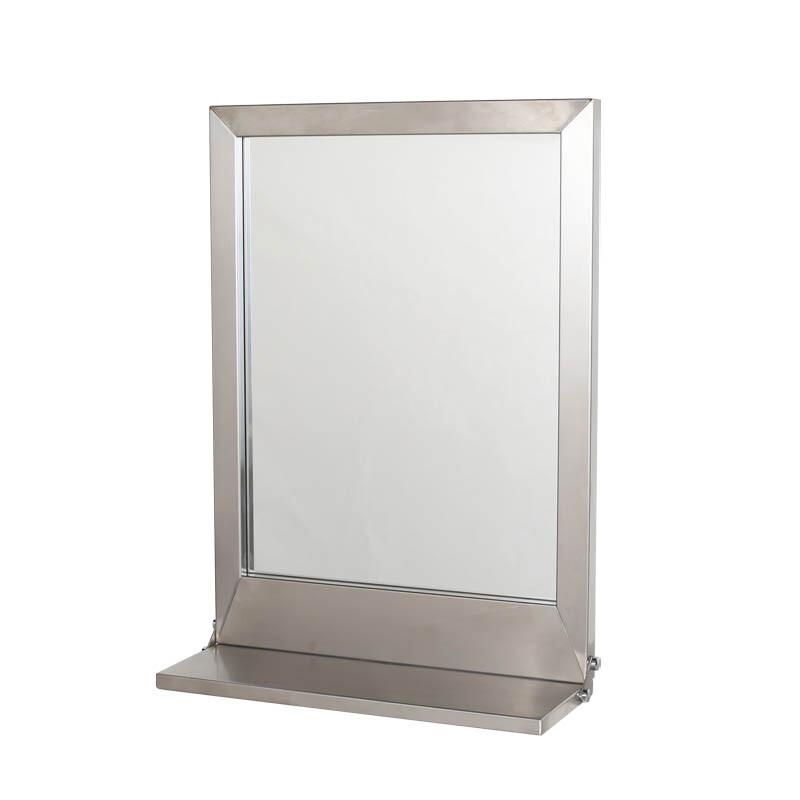 DULTON (ダルトン) ステンレススチール フレームミラー  鏡 ウォールミラー アメリカン雑貨の画像