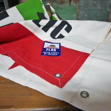コットンフラッグ タペストリー C.A カリフォルニア USA アメリカン雑貨の画像