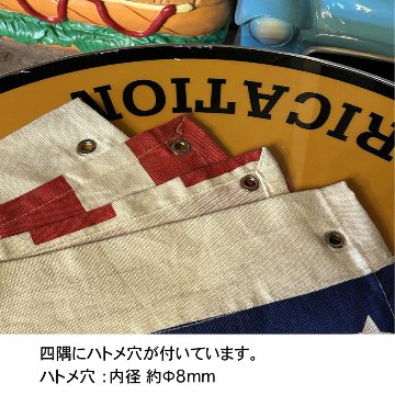 コットンフラッグ タペストリー LUBRICATION ペンズオイル USA アメリカン雑貨の画像