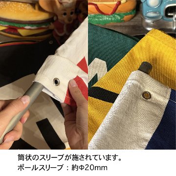 コットンフラッグ タペストリー PLUG チャンピオン USA アメリカン雑貨の画像