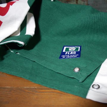 コットンフラッグ タペストリー　SINCLAIR シンクレア アメリカン雑貨の画像