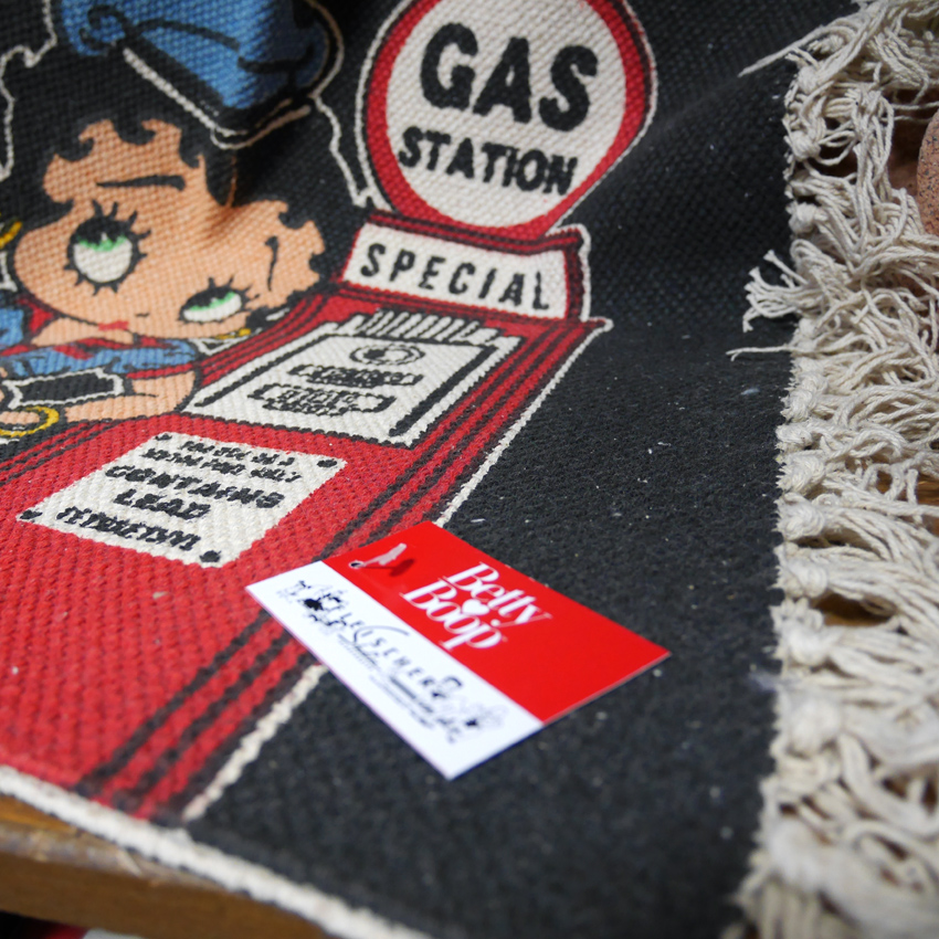 ベティブープ ロングコットンマット BT-GAS Betty Boop キッチンマット 玄関マット バスマットアメリカン雑貨の画像
