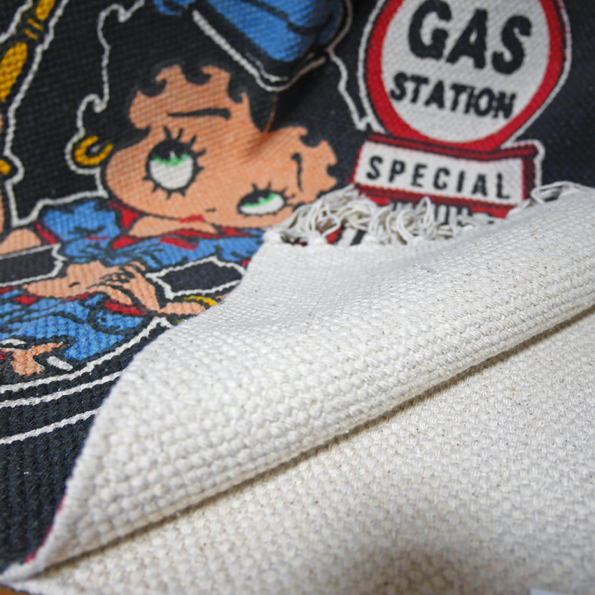 ベティブープ ロングコットンマット BT-GAS Betty Boop キッチンマット 玄関マット バスマットアメリカン雑貨の画像