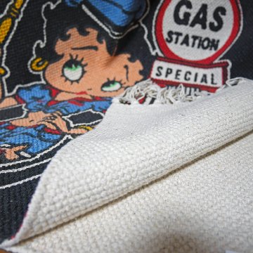 ベティブープ ロングコットンマット BT-GAS Betty Boop キッチンマット 玄関マット バスマットアメリカン雑貨の画像