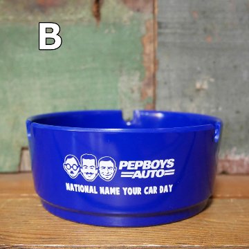 アメリカン 卓上灰皿 メラミン アッシュトレイ 卓上 ラウンド型 灰皿 MELAMINE ASHTRAY アメリカン雑貨の画像