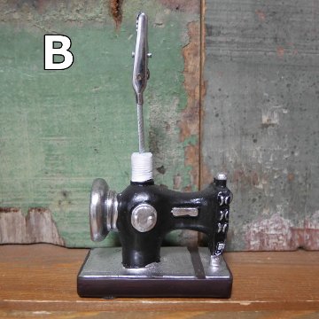 レトロインテリア メモクリップ カードスタンド アンティーク クリップ アメリカン雑貨の画像