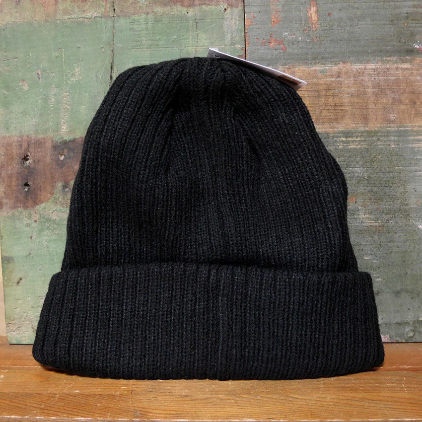 AVIREX ニットキャップAX NAME LOGO SHORT KNIT WATCH ニット帽 アヴィレックス ミリタリー アメカジ アメリカン雑貨の画像