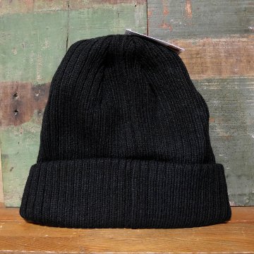 AVIREX ニットキャップAX NAME LOGO SHORT KNIT WATCH ニット帽 アヴィレックス ミリタリー アメカジ アメリカン雑貨の画像