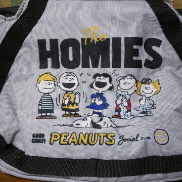スヌーピー 保冷温バルーンバッグ SNOOPY PEANUTS かばん トートバッグ　アメリカン雑貨の画像