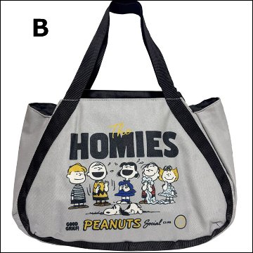 スヌーピー 保冷温バルーンバッグ SNOOPY PEANUTS かばん トートバッグ　アメリカン雑貨の画像