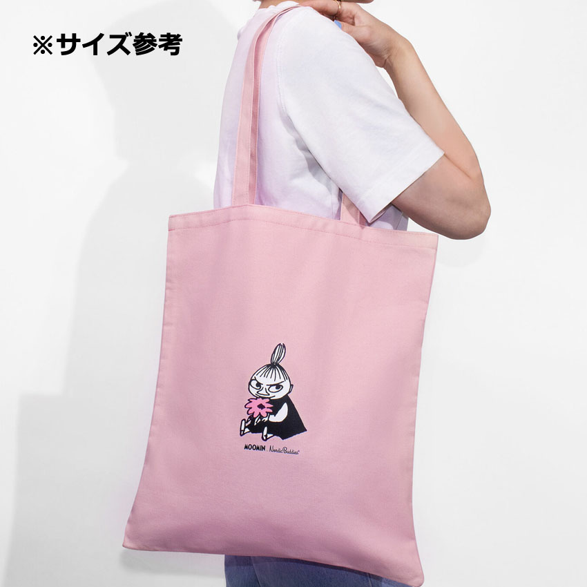 リトルミー トートバッグ ベージュ MOOMIN マルチバッグ ショッピングバッグの画像
