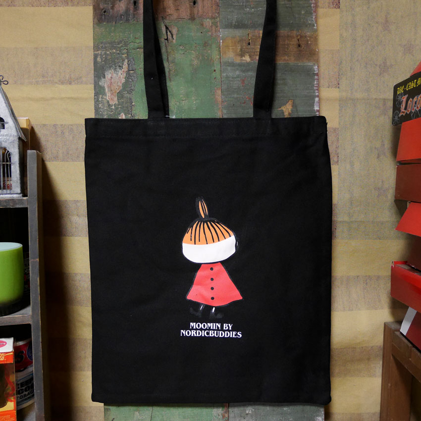 リトルミー トートバッグ ベージュ MOOMIN マルチバッグ ショッピングバッグの画像