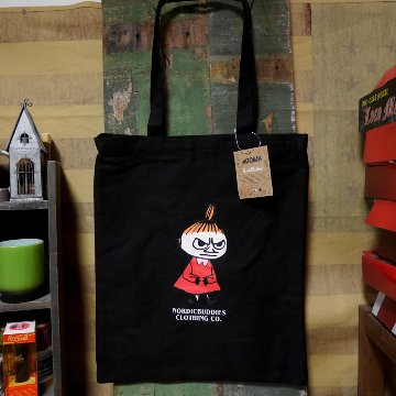 リトルミー トートバッグ ベージュ MOOMIN マルチバッグ ショッピングバッグの画像