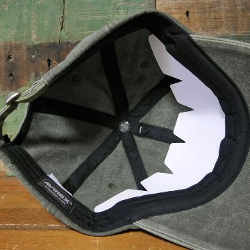 AVIREX 50周年 アニバーサリー キャップ 50th ANNIVERSARY LOGO PIGMENTCAP カーキ アヴィレックス 帽子 ミリタリー　アメカジ　アメリカン雑貨の画像