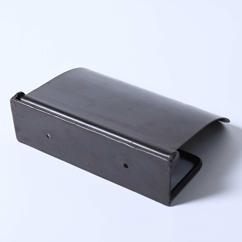 PAPERHOLDER COVER トイレットペーパーホルダー アイアン製 トイレタリー　BLACKの画像