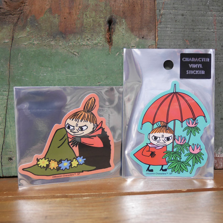 ムーミン ステッカー MOOMIN リトルミイ キャラクターステッカー シール アメリカン雑貨の画像