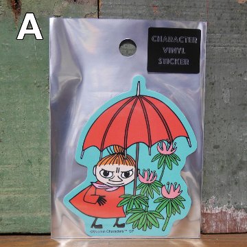 ムーミン ステッカー MOOMIN リトルミイ キャラクターステッカー シール アメリカン雑貨の画像