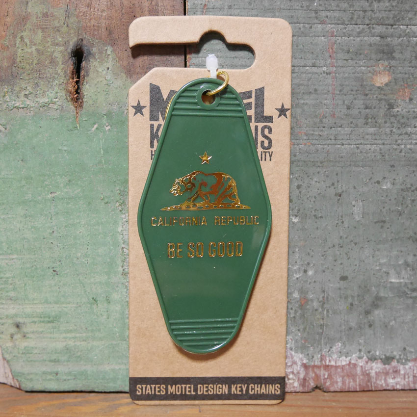 モーテルキーホルダーカリフォルニア MOTEL KEY CHAIN CALIFORNIA アメリカン雑貨　の画像