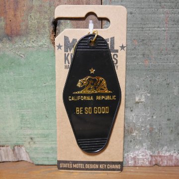 モーテルキーホルダーカリフォルニア MOTEL KEY CHAIN CALIFORNIA アメリカン雑貨　の画像