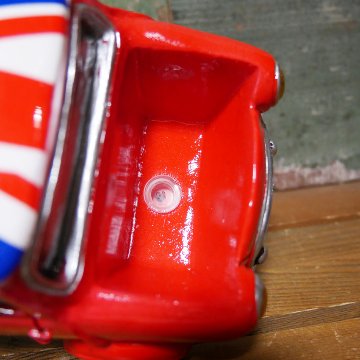 グリーンポット Bang Bang Car ミニクーパー フラワーポット Pot truck ガーデニング プランター 35208の画像