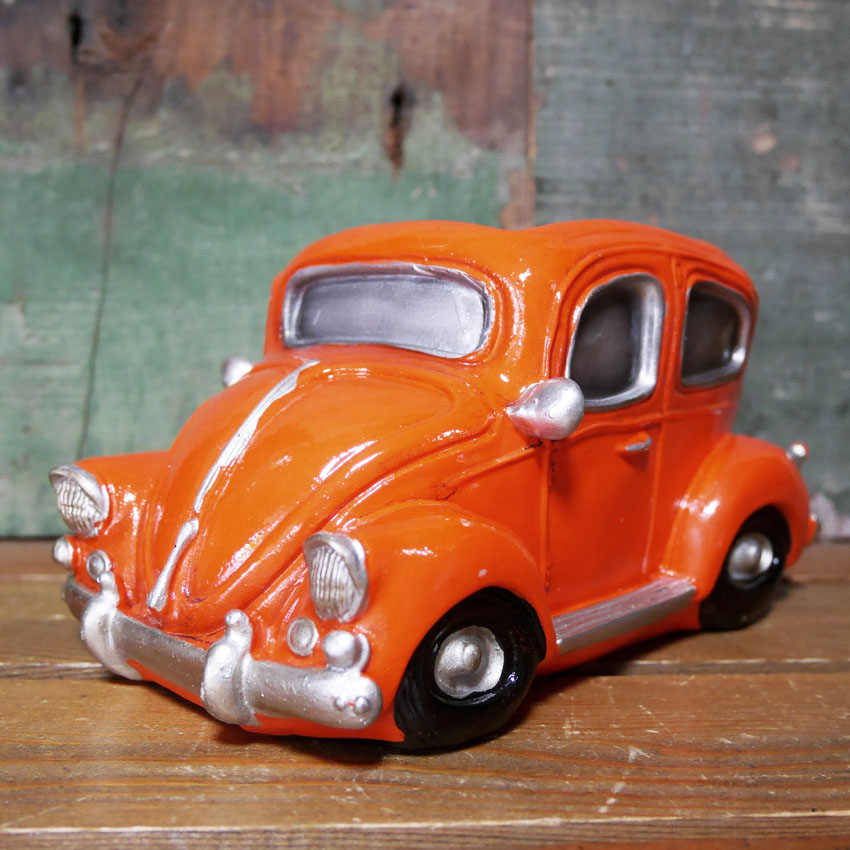 グリーンポット Bang Bang Car オレンジカー  フラワーポット Pot truck ガーデニング プランター 35210の画像