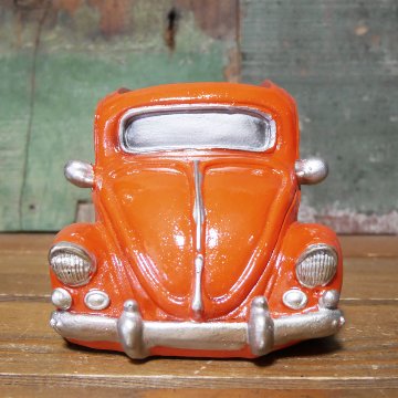 グリーンポット Bang Bang Car オレンジカー  フラワーポット Pot truck ガーデニング プランター 35210の画像