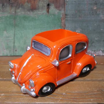 グリーンポット Bang Bang Car オレンジカー  フラワーポット Pot truck ガーデニング プランター 35210の画像