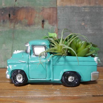グリーンポット Bang Bang Car  ピックアップトラック  フラワーポット Pot truck ガーデニング プランター 35211の画像