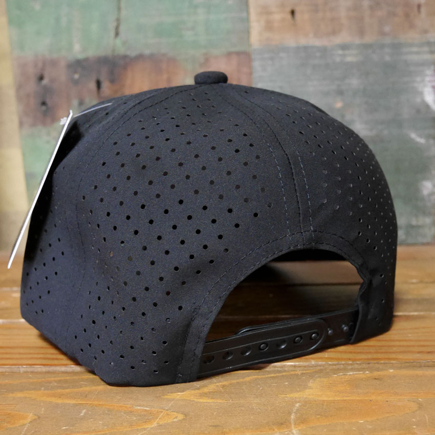 ルート66 キャップ  HYDRO PERFORATE（ハイドロ・パーフォレート） ROUTE66 ブラック 帽子  アメカジ　アメリカン雑貨の画像