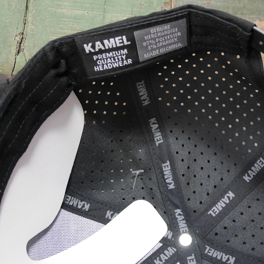 ルート66 キャップ  HYDRO PERFORATE（ハイドロ・パーフォレート） ROUTE66 ブラック 帽子  アメカジ　アメリカン雑貨の画像