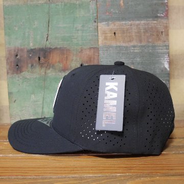 ルート66 キャップ  HYDRO PERFORATE（ハイドロ・パーフォレート） ROUTE66 ブラック 帽子  アメカジ　アメリカン雑貨の画像