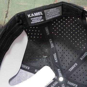 ルート66 キャップ  HYDRO PERFORATE（ハイドロ・パーフォレート） ROUTE66 ブラック 帽子  アメカジ　アメリカン雑貨の画像