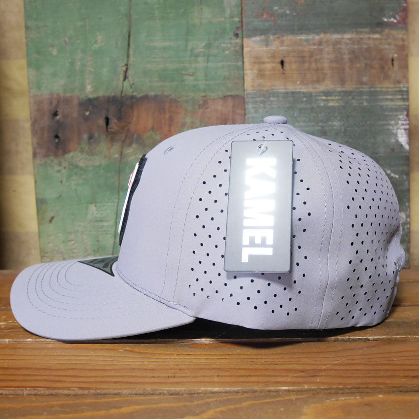 ルート66 キャップ  HYDRO PERFORATE（ハイドロ・パーフォレート） ROUTE66 グレー 帽子  アメカジ　アメリカン雑貨の画像