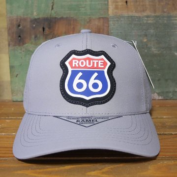ルート66 キャップ  HYDRO PERFORATE（ハイドロ・パーフォレート） ROUTE66 グレー 帽子  アメカジ　アメリカン雑貨の画像