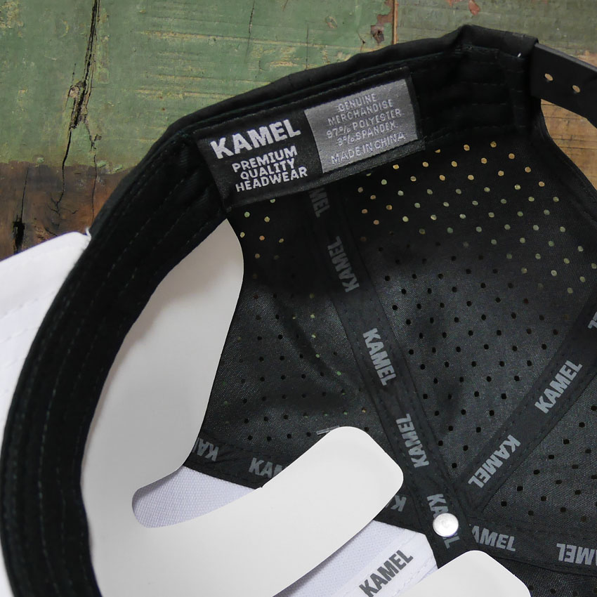 ルート66 キャップ  HYDRO PERFORATE（ハイドロ・パーフォレート） ROUTE66 ホワイト/ブラック 帽子  アメカジ　アメリカン雑貨の画像