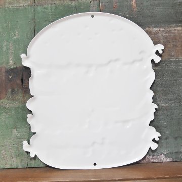 フードサイン ハンバーガー エンボスブリキ看板　ティンサイン　アメリカン雑貨の画像