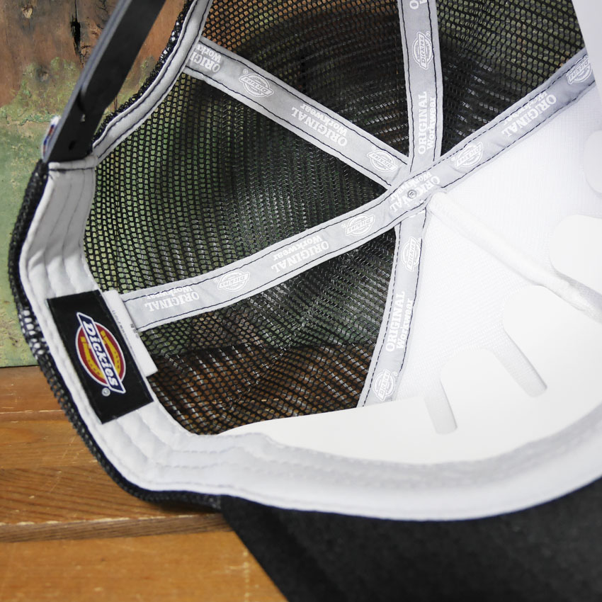 Dickies ディッキーズ DK EX WORK MOTIF MESH CAP ホワイト 帽子  アメカジ　アメリカン雑貨の画像