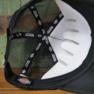 Dickies ディッキーズ DK EX COW MOTIF MESH CAP ブラック 帽子  アメカジ　アメリカン雑貨の画像