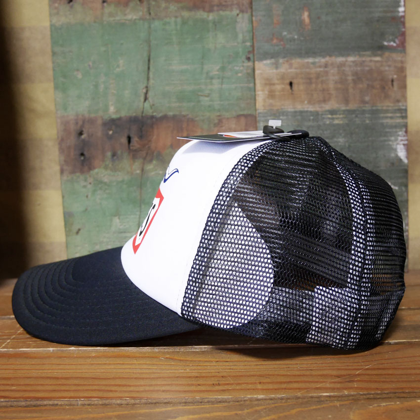 Dickies ディッキーズ DK EX COW MOTIF MESH CAP ホワイト/ブラック 帽子  アメカジ　アメリカン雑貨の画像