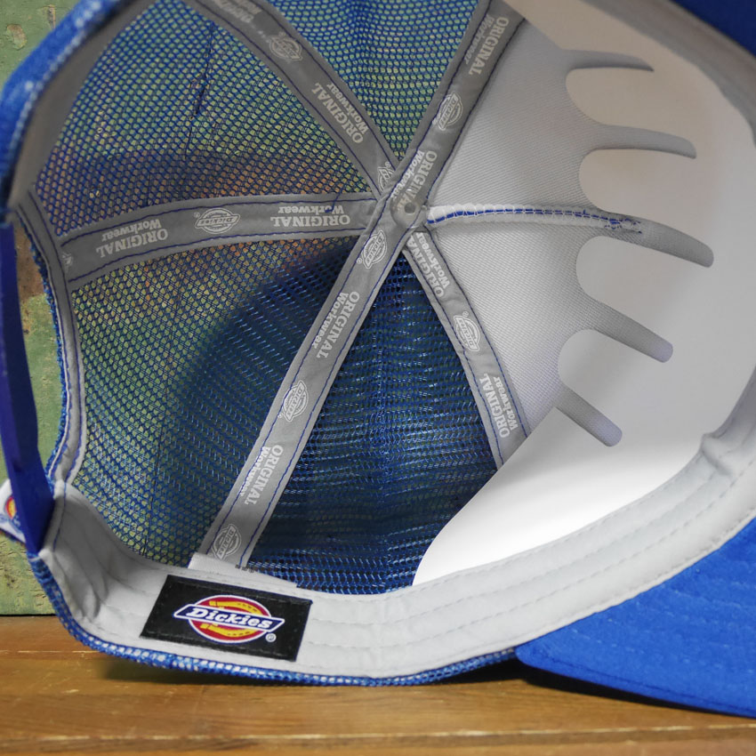 Dickies ディッキーズ DK EX CANTERBURY MOTIF MESH CAP ブルー 帽子  アメカジ　アメリカン雑貨の画像