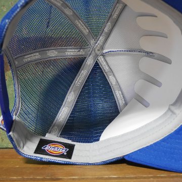 Dickies ディッキーズ DK EX CANTERBURY MOTIF MESH CAP ブルー 帽子  アメカジ　アメリカン雑貨の画像