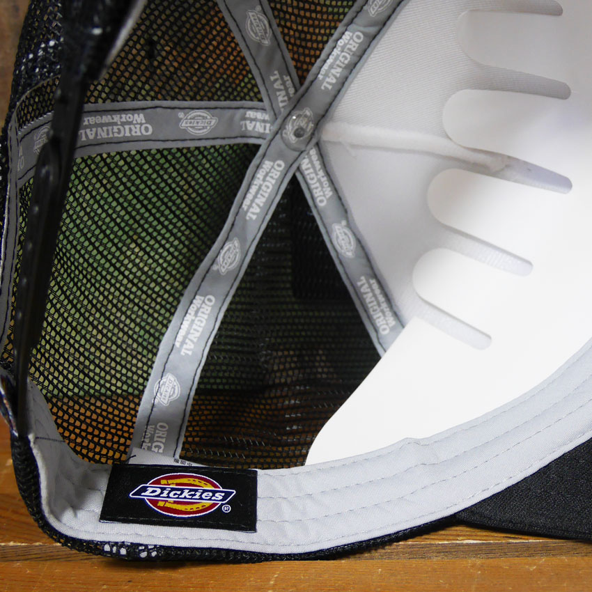 Dickies ディッキーズ DK EX  PATCH MOTIF MESH CAP ブラック帽子  アメカジ　アメリカン雑貨の画像